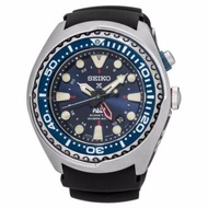 Seiko Prospex Kinetic GMT Divers PADI Edition Black Silicone Strap SUN065P1 SUN065P SUN065 Men's Watch