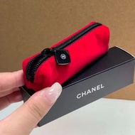 ⭐️Chanel Beauty⭐️紅色迷你唇膏包 香水包 零錢包 鎖匙包 收納袋