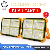 Solar Emergency Light Solar Light Outdoor Solar Flood Light Flashlight Rechargeable Waterproof 1