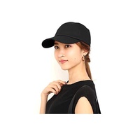 (k) hat ladies hat spring summer fashion UV cut simple cotton baseball cap baseball cap plain black