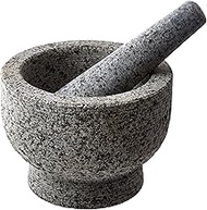 Jamie Oliver JB5103 Mortar and Pestle, Unpolished Granite, 6 Inch