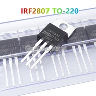 10pcs IRF2807 TO-220 IRF2807PBF TO220 75V/82A N-channel MOSFET transistor New Original