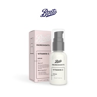 Boots Ingredients Vitamin C Brightening Intensive Serum 30Ml บู๊ทส์ อินกรีเดียนส์ วิตามิน ซี เซรั่ม 