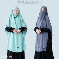 Terlaris Alsyahra Exclusive French Khimar Handless Fatimah Luxury