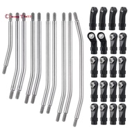 313mm RC Links Upper Lower Linkage Chassis Link Set with Plastic Rod Ends for 1/10  SCX10 II 90046 R