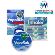 Vicks Vaporub Ointment 50g / 25g / 10g / Inhaler Tube