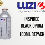 Terlaris Bibit Parfum Black Opium By Luzi 100Ml Repack