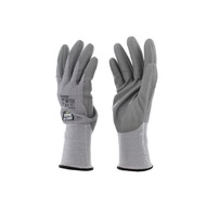 SAFETY JOGGER Gloves Size EU 8 PROSHIELD Model HPPE PU Coated Seamless Level 5 Cut Protection (SAFET