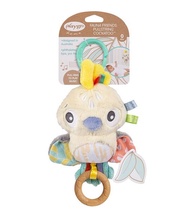 Playgro Fauna Friends Pullstring Cockatoo เชือกดึงนกกระตั้ว ติดกับรถเข็นเด็ก คาร์ซีท