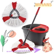 MIH Mop Head Triangle Spin Mop For O-Cedar/Vileda Wring Refill for O-Cedar/Vileda