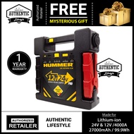 HUMMER H24 PRO Jump Starter 24V & 12V / 4000A with Powerbank 27000mAh ( Barcode: 4897035892566 )