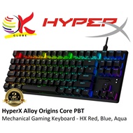 HYPER-X HYPERX ALLOY ORIGINS CORE PBT MECHANICAL GAMING KEYBOARD- HX AQUA (639N9AA)/ HX BLUE (639N8A