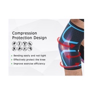 1 pcs Sport Breathable Knee Guard Protector Support Brace Pad Single