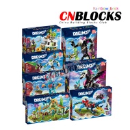 Dreamzzz Series 71453-71459 Pegasus Flying Horse/Mateo and Z-Blob The Robot/Crocodile Car Building B