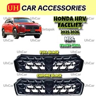 (MDL) Honda Hrv Facelift 2025 2026 Oem Front Bumper Grill Grille Sarung Depan