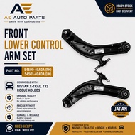 [Ready Stock] Nissan X-Trail T32 Rogue Koleos Front Lower Control Arm 54500-4CA0A 54501-4CA0A Japan 