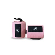 Athletes Club - Wrist Wraps Pink 55cm (PAIR)
