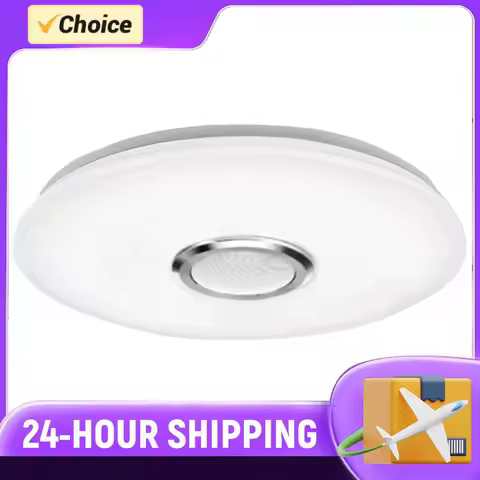 RGB LED Ceiling Light APP Control Bluetooth-compatible Modern Ceiling Lamp Dimmable Smart Ceiling Li
