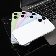 For iPhone 17 Case With logo Black Dark Color Screen Non-Working Dummy Display Model Toy