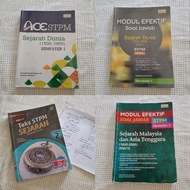 ACE Sejarah & Modul Efektif STPM Secondhand
