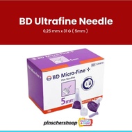 UNGU Insulin Needle BD Microfine 31g Purple 0.25 x 5mm