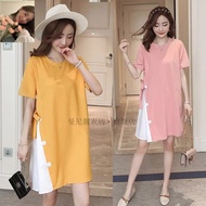 Maternity Dress Spring Summer Dress Dress Western Style Summer Dress Trendy Summer Fresh 2023 Mid-Le