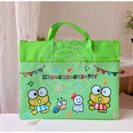 Jumbo file bag, A3 size, keroppi