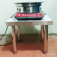 Workbench Kitchen Hotel Lotus-hitting Table Stove Rack Operating Table Single-Layer Stainless Steel 