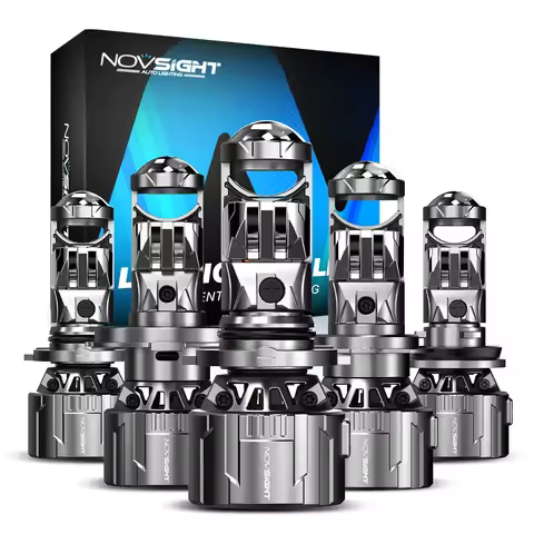 NOVSIGHT A500 N94 RHD H4 LED Headlight H7 LED H11 9005 9006 6500K LED Auto Headlamp Fog Light Bulbs 