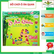 3 in 1 Intellectual Toy - Mandarin Box - Go - Checkers - Folk Games