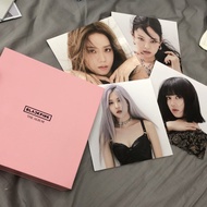 BLACKPINK THE ALBUM PINK ver. POSTCARD SET / MEMBER JISOO JENNIE ROSIE LISA