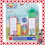 Numberblocks 13・14 Friends Character Figure 3-piece Set 96925 Authentic from Japan