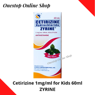 Cetirizine for Kids Syrup 60ml ZYRINE