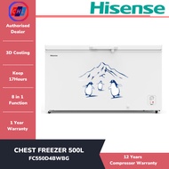 HISENSE CHEST FREEZER 500L FC550D4BWBG - HISENSE WARRANTY MALAYSIA