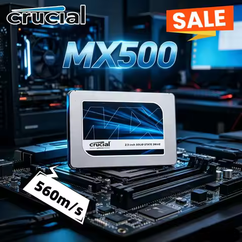 Crucial SSD MX500 BX500 240G 500GB 1TB 2TB 3D NAND SATA 2.5-inch SSD High Speed Internal Solid State