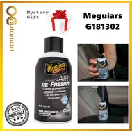 ( Free Gift ) Meguiars Meguiar's G181302 Air Re-Fresher / Air Freshener Black Chrome Scent 2oz