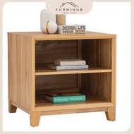Furnihub OREGON Side Table Bedroom Side Table Living Room Bedside Table Meja Tepi  - OAK