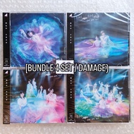[DAMAGE/BUNDLE 4 SET + BONUS] Sakurazaka46 9th Single - Jigou Jitoku Type A, B, C, & D + NO BONUS