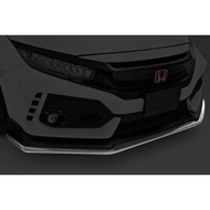 honda civic fc convert fk8 type r bumper varis front lips gloss black