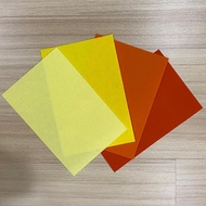 Hard Felt/Korean Felt/Toy Felt 1.2mm thickness Premium Quality Made in Korea - Set H (Yellow to Dark