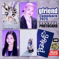 Photocard KPOP gfriend 2025 Unofficial Photo Card
