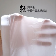 Men's Transparent Ice Silk Boxer Briefs Summer Ultra-thin Breathable Boxer