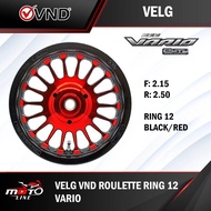 velg VND Vario 110 ROULETE Ring 12 black-red