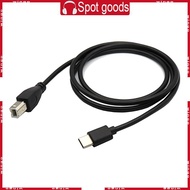 WIN Speed Type C to USB B Printer Cable USB B to USB C Printer Cable MIDI Cord Effortless Connect De