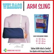 WELDACO Arm Sling Penyangga Tangan lengan Kualitas Premium Bahan Tebal