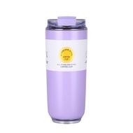 Bình Cà Phê 320ml Chất Liệu Thép Không Rỉ - Bình Giữ Nhiệt 3 Lớp Siêu Cute - Bình Nước Màu Sắc Tươi