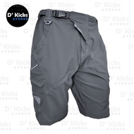 D Kicks Avenue Extreme Assault Endurance 3 Gray MTB Shorts