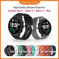 For Suunto Race 2 , Suunto Race , Suunto Race S , Suunto Run Replacement High Quality Silicone Strap