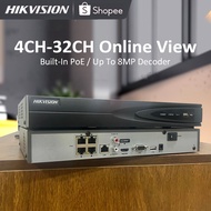 Hikvision NVR Bulit In PoE 4CH 8CH 16CH 32CH