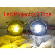 TOYOTA LED PROJECTOR FOG LAMP White Yellow (Estima,Vellfire,Camry,Altis,Vios,Yaris,Hilux) LEXUS